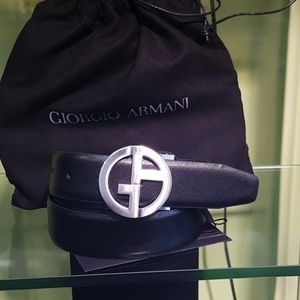 Giorgio Armani reversible belt